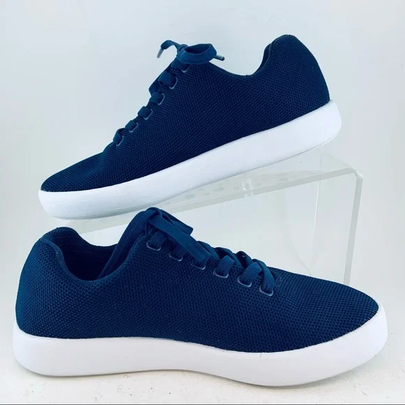 Atoms Navy White Women's Model 000 Everyday Sneakers, size 5.75 - Picture 4 of 11